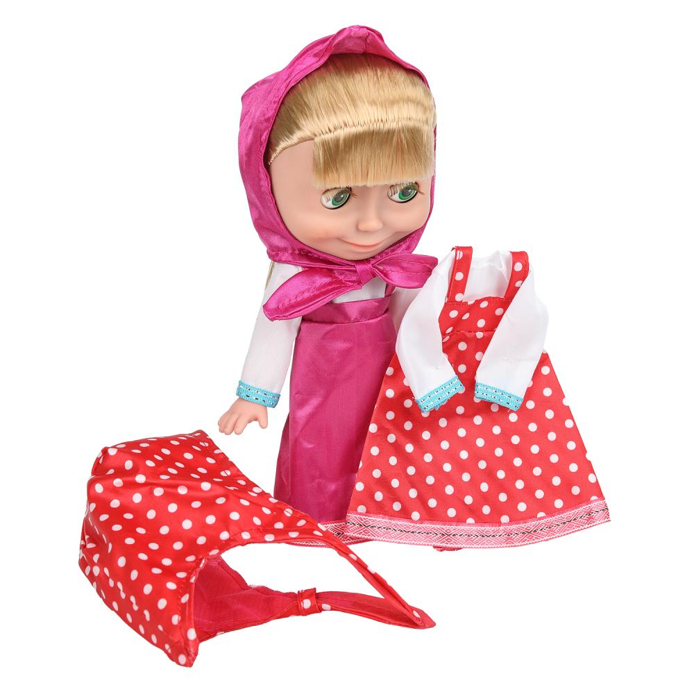 Kukle Masha et Medved Masha 25 cm, juste, plat dans le jardin, cor.