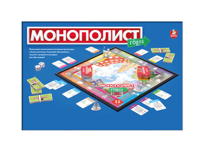 Игра настольная экономическая "Монополист" Город