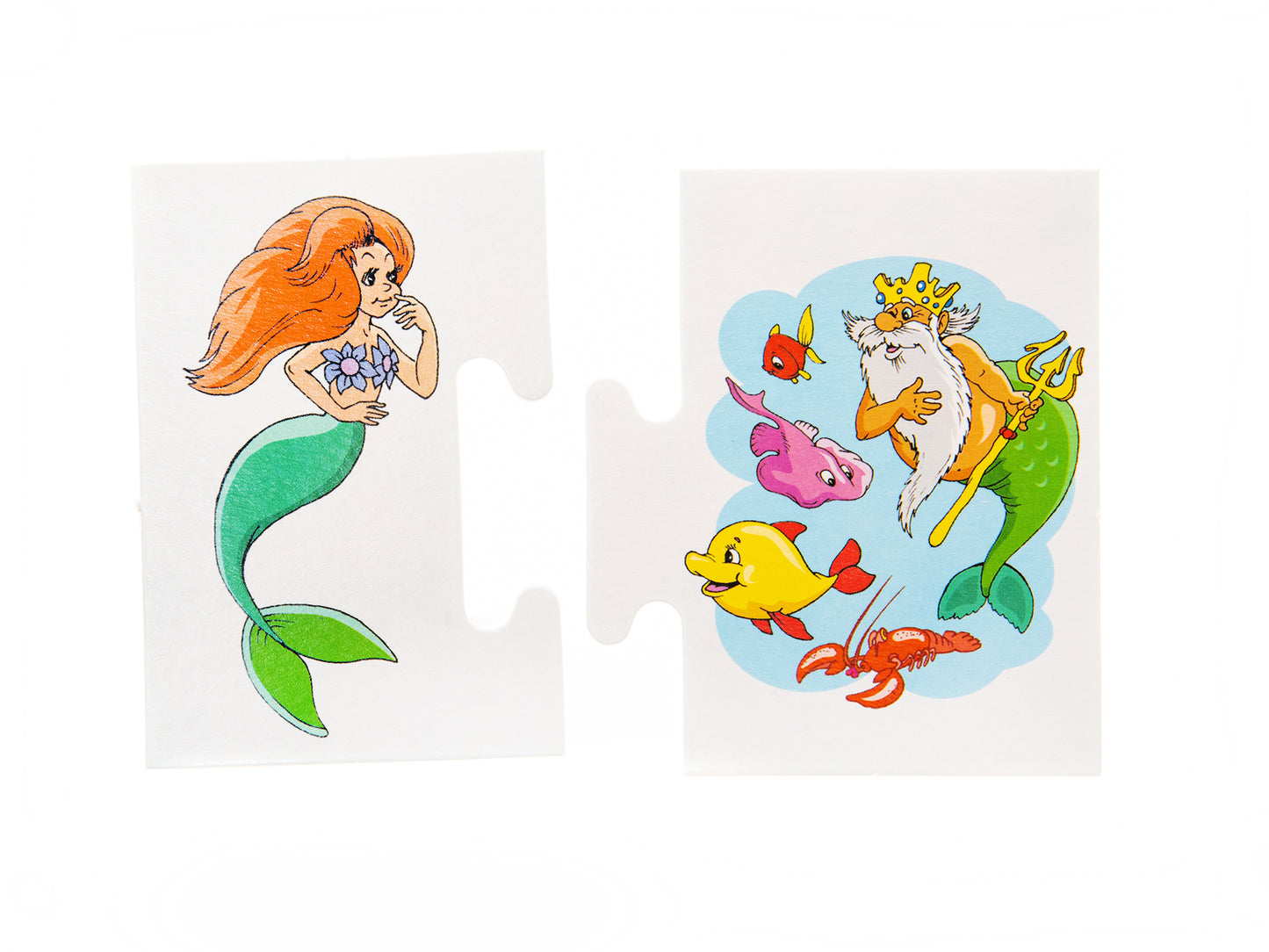 Игра обучающая. Половинки "Где моя сказка?"