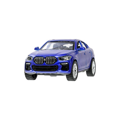Modèle en métal BMW X6 10 cm, double, inertie, parc technologique, couleur 2x120 pouces