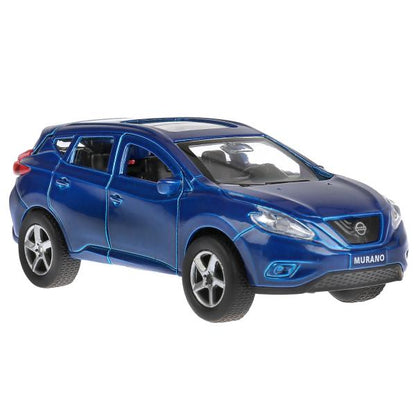 Machine en métal NISSAN MURANO 12 cm, ouverte, inerte., синяя в кор. Parc technologique en cor.2*24шт