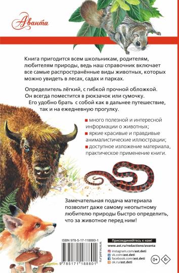 Животные России. Определитель
