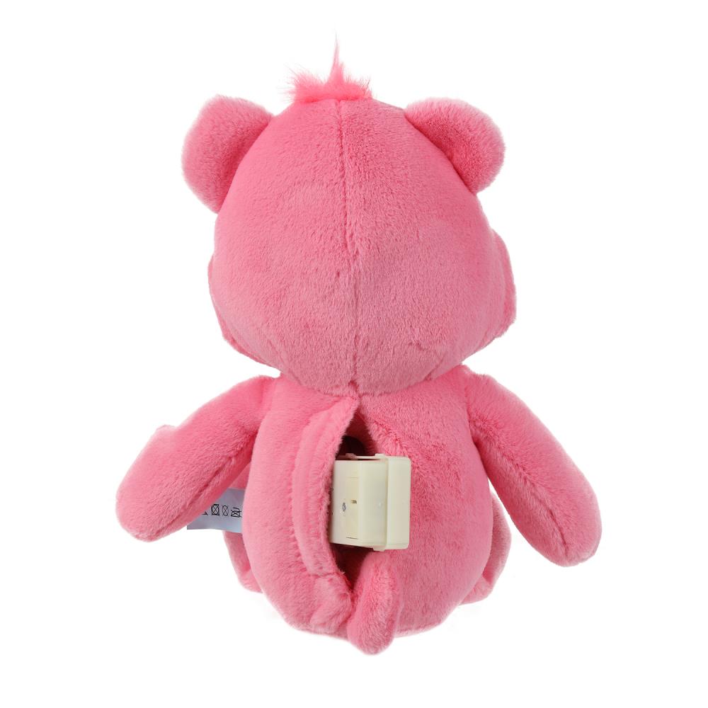 Игрушка мягкая мишка розовый 20см, озвуч Добрые игрушки в кор.24шт