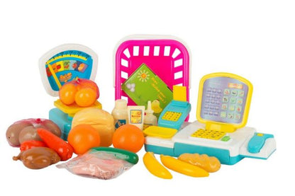 ИГРОВОЙ НАБОР "ПРОДУКТОВЫЙ МАГАЗИН" (27 ПР.) в кор.4шт