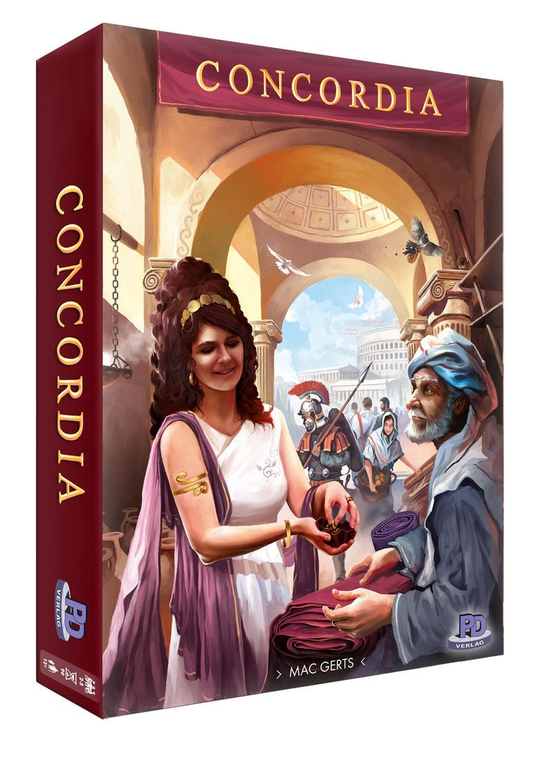 Наст. игра "Concordia" (Конкордия) (правила на англ. языке) арт.PDV09708