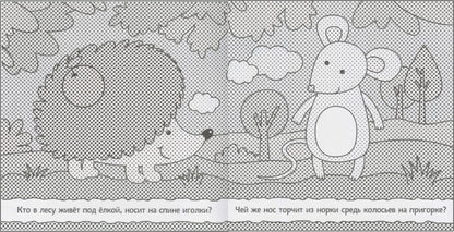 Раскрашиваю водой. В лесу