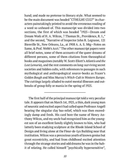 L'Appel de Cthulhu et autres histoires : на англ.яз