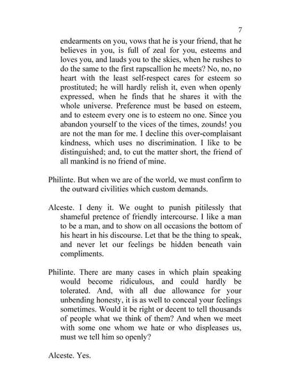 The Misanthrope = Мизантроп: на англ.яз. Moliere