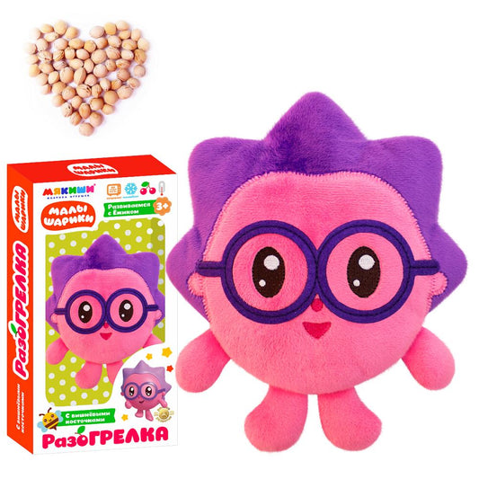 ИГРУШКА "МАЛЫШАРИКИ ЁЖИК" (С ВИШНЕВЫМИ КОСТОЧКАМИ) в кор.12шт