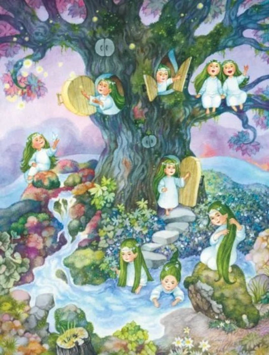 Пазл деревянный Мелодия весны, 100 дет