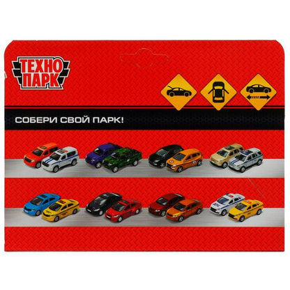 Q7-12MAT-GY336374 Машина металл AUDI Q7 МАТОВЫЙ длина 12 см, двер, багаж, инерц, серый, кор. Технопа