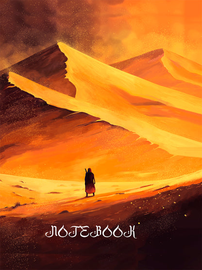 Mon Art. БЛОКНОТ в клетку Дивный Восток. Повелитель дюн