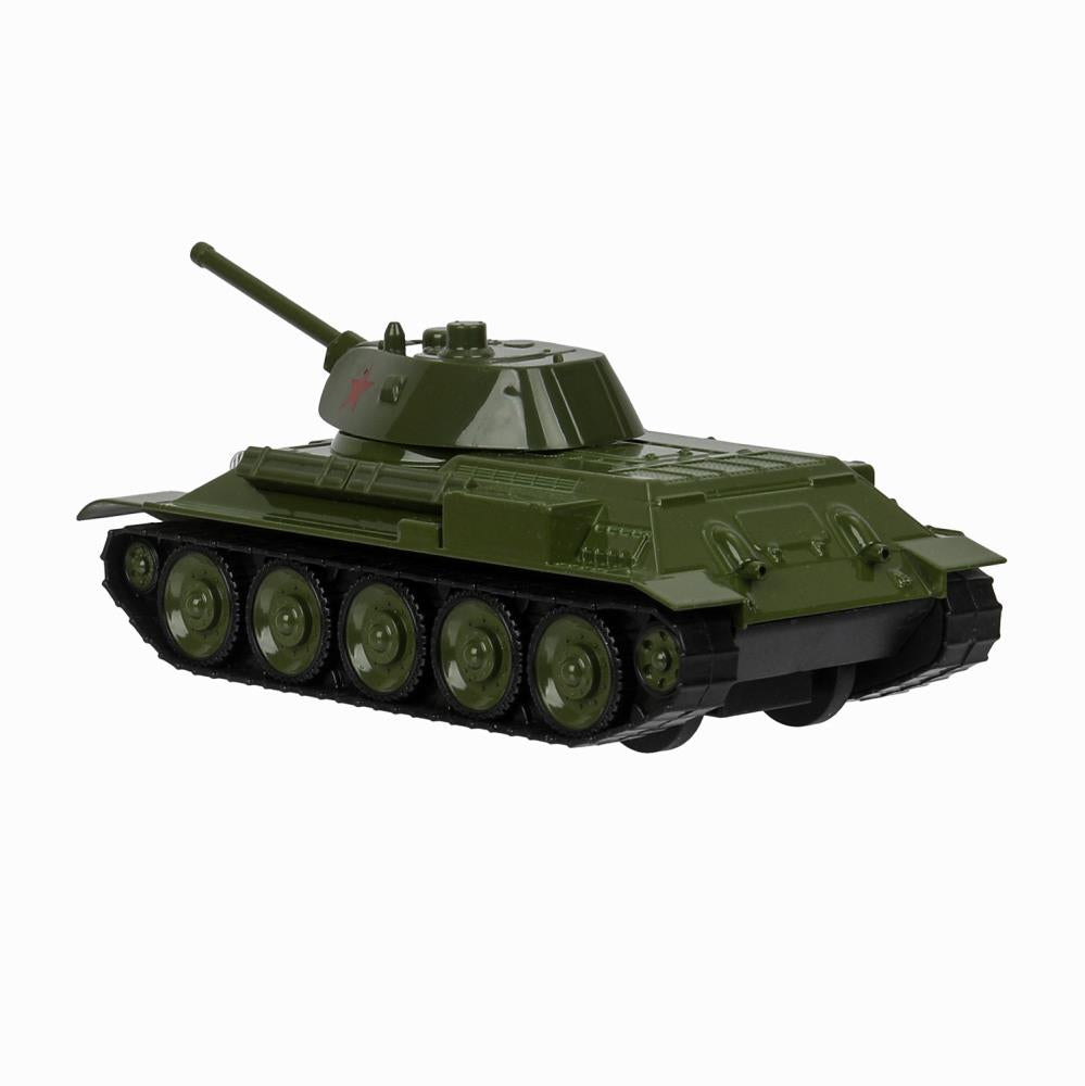 Machine en métal УРАЛВАГОНЗАВОД Т-90 ТАНК т-34 12 см,зеленый,звезда, кор. Parc technologique dans le cor.2*32шт