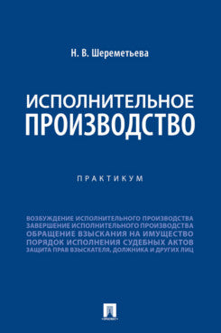 Исполнительное производство. Практикум.-М.:Проспект,2024.