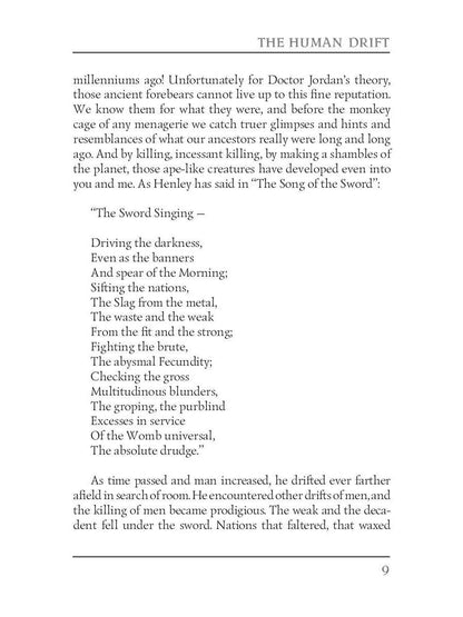 La dérive humaine = Дрейф человека: на англ.яз