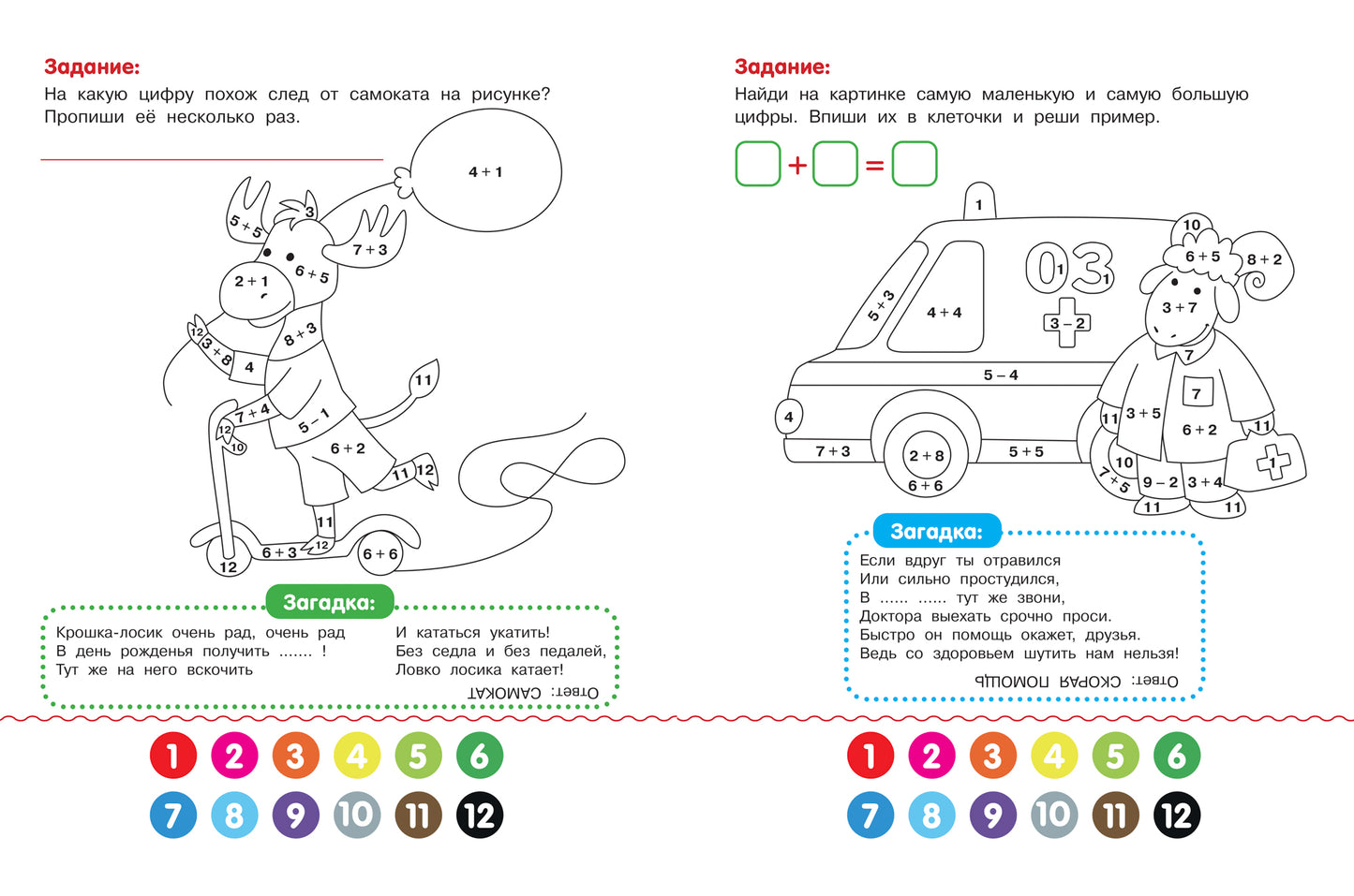 Transport : книжка-раскраска с примерами