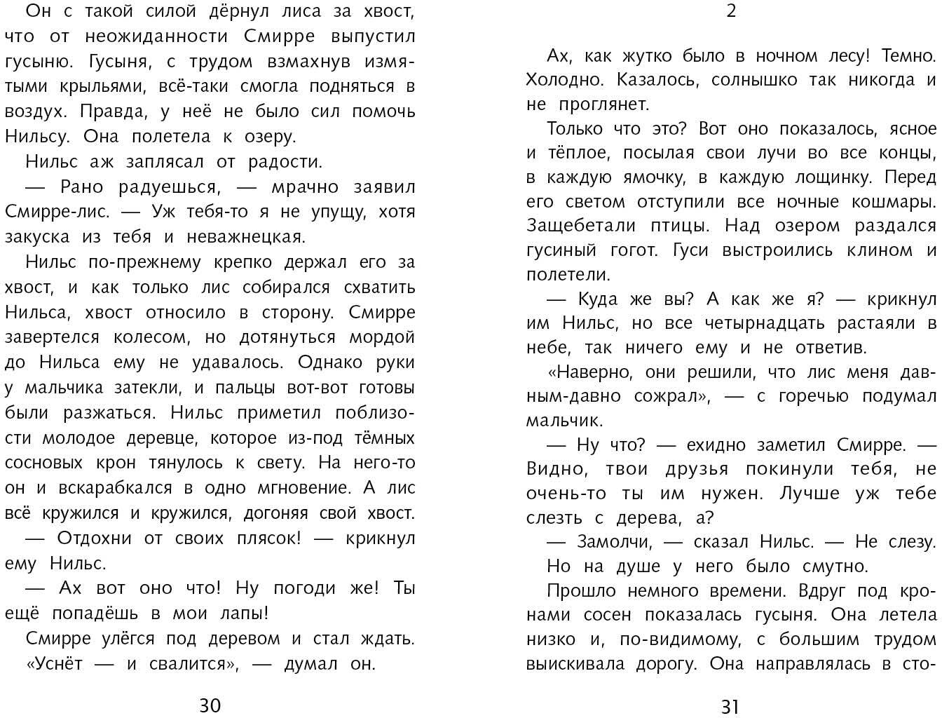 Чудесное путешествие Нильса с дикими гусями. Школьная программа