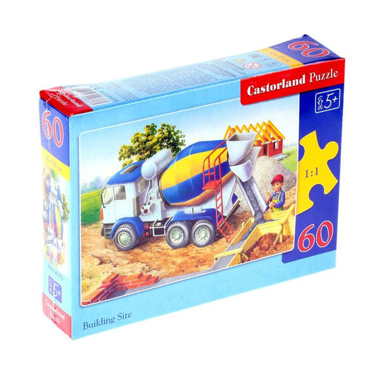 Puzzle-60 MIDI В-06373 Бетономешалка