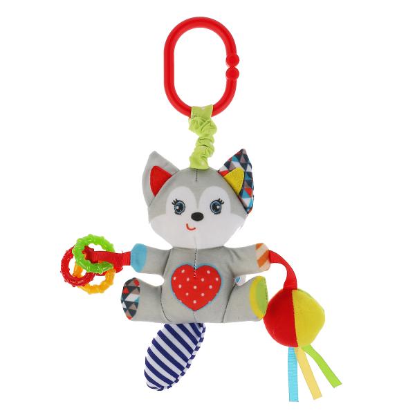 ПОДВЕСКА С ПОГРЕМУШКАМИ, ПИЩАЛКА НА КАРТ. В ПАК. (РУСС. УП.) УМКА в кор.250шт