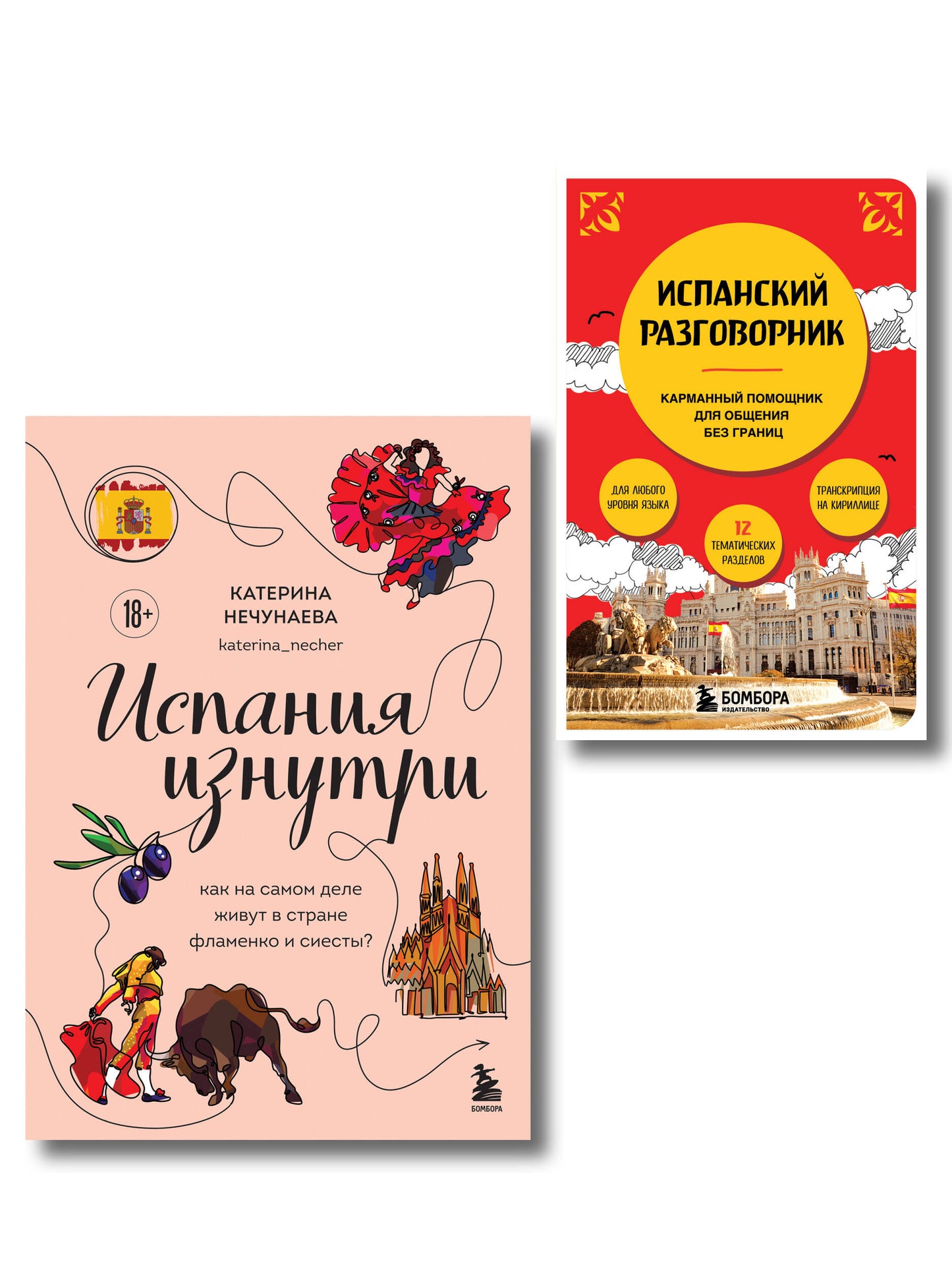 Комплект из двух книг: Испания изнутри + Испанский разговорник (ИК)