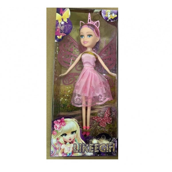 Fille de 23 cm, sur une plate-forme LIKEE GIRL en cor.2*72шт