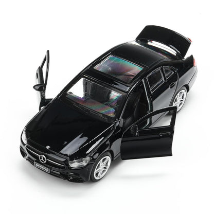 Машина металл MERCEDES-BENZ classe e amg 12см, дв,баг,ин,черный, кор. Parc technologique dans le cor.2*36шт