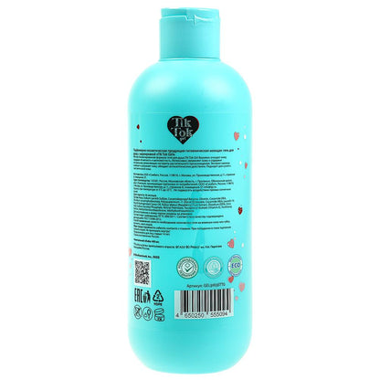 Gel pour la fille de l'âge de la petite fille, 400 ml, Cutie TIK TOK GIRL, en cor.6шт