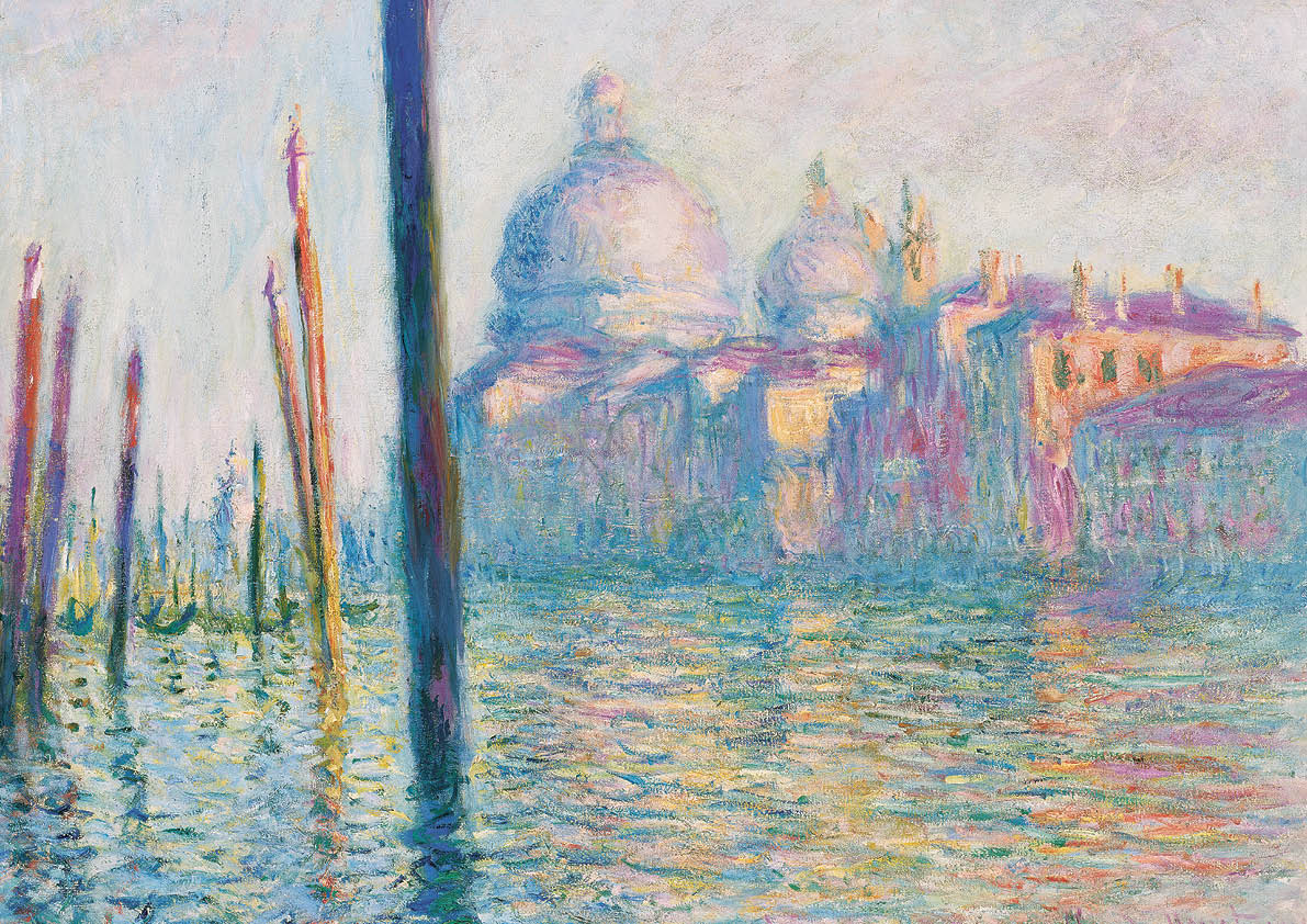 Affiche. Clod Mone. Grand Canal. Format A3.