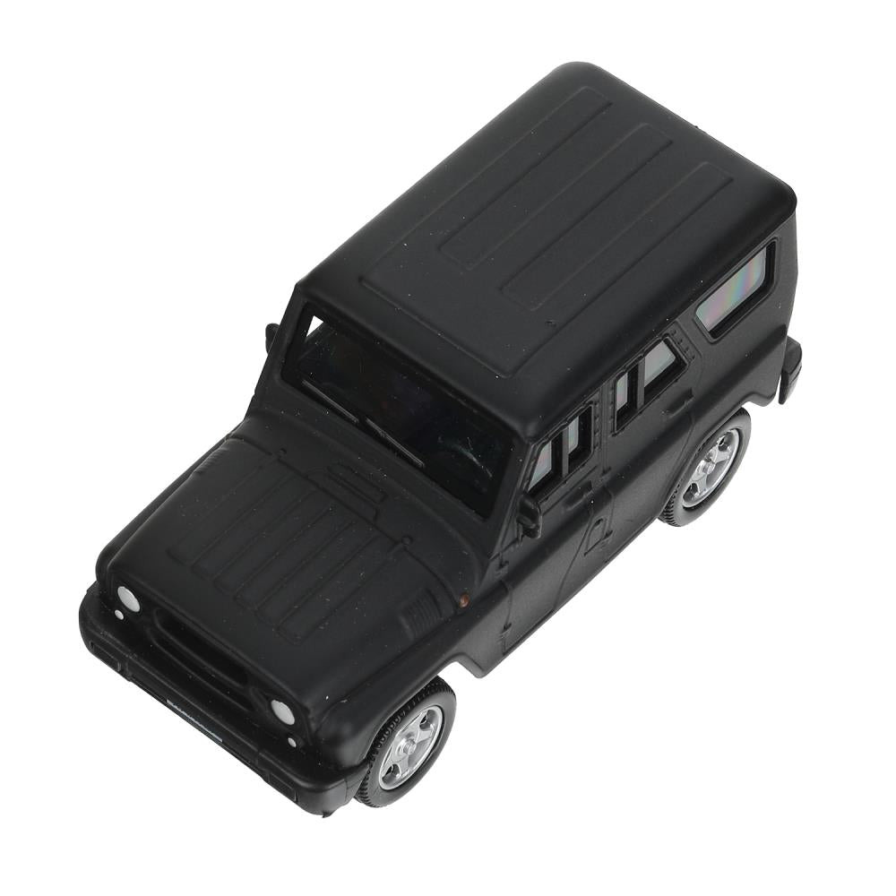 Machine en métal UAZ ХАНТЕР 10,5 cm, inertie, МАТОВЫЙ noir, cor. Parc technologique dans le cor.2*36шт
