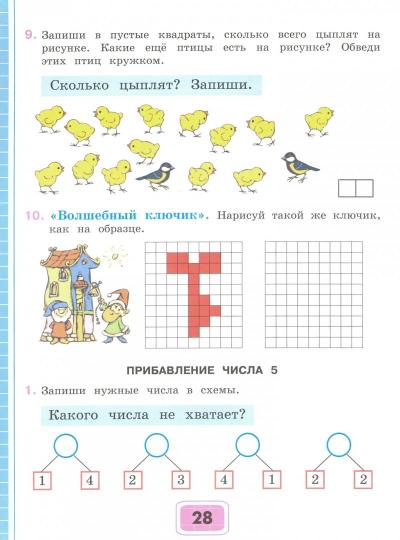 Математика 2кл Рабочая тетрадь ч2 (VIIIв.)