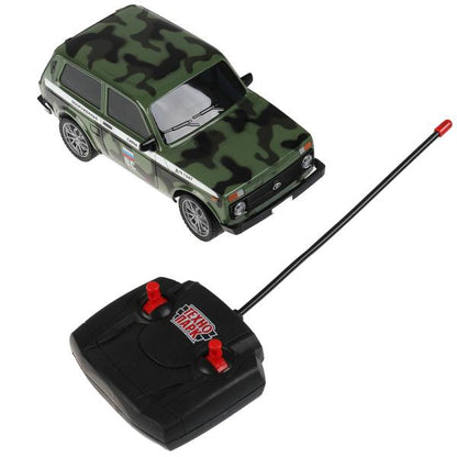 LADA4X4-18L-MIL 326225 Machine pour LADA 4x4 18 cm, rouge, camouflage, couleur. Parc technologique à Cor.24шт