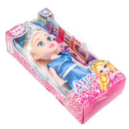 Кукла Анечка 12 см, акс, кор КАРАПУЗ в кор.2*240шт
