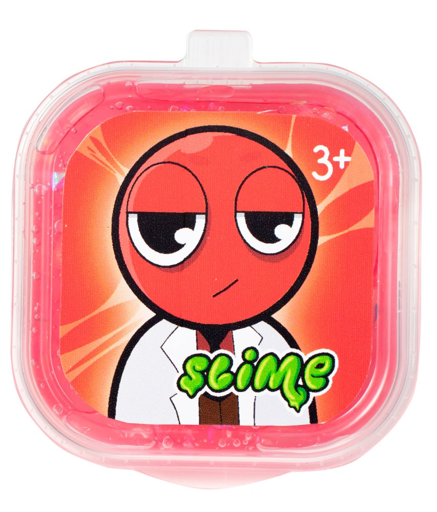 Jeu pour enfants étoiles trois modèles "Slime" Monster, rouge (art.SLM100)