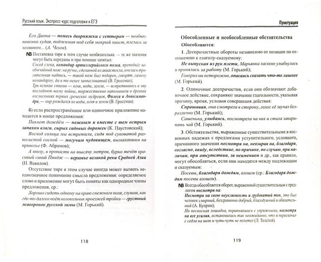 Русский язык:экспресс-курс подготовки к ЕГЭ