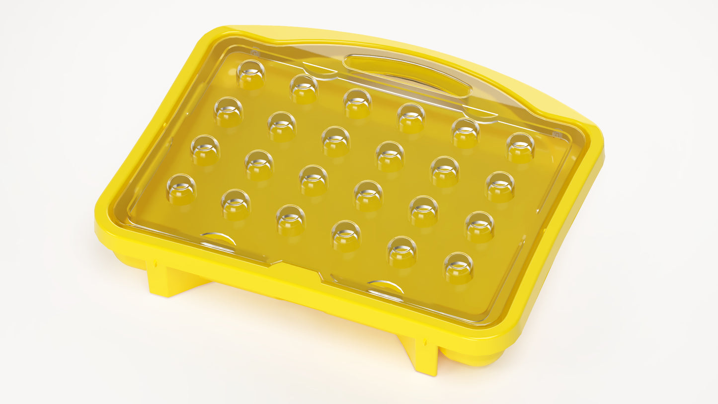 Мозаика для малышей в чемодане "Собачка" d4,5/38 эл Baby Toys в кор.8шт
