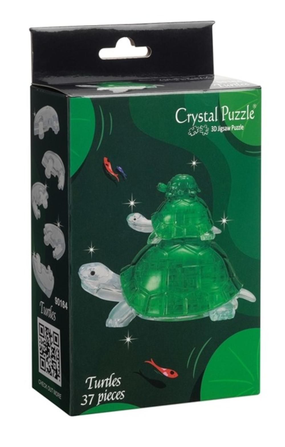 Puzzle en cristal 3D "Три черепашки"