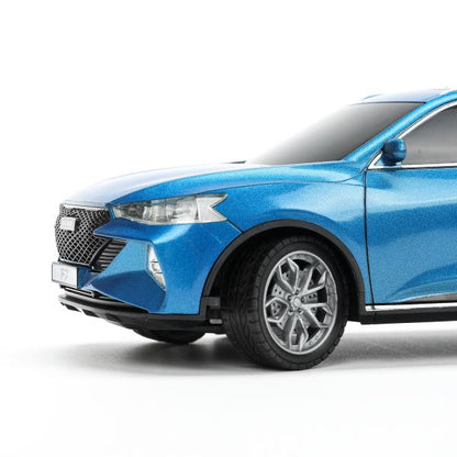 Машина ру HAVAL haval f7, свет, 19 см, синий, кор Технопарк в кор.2*24шт