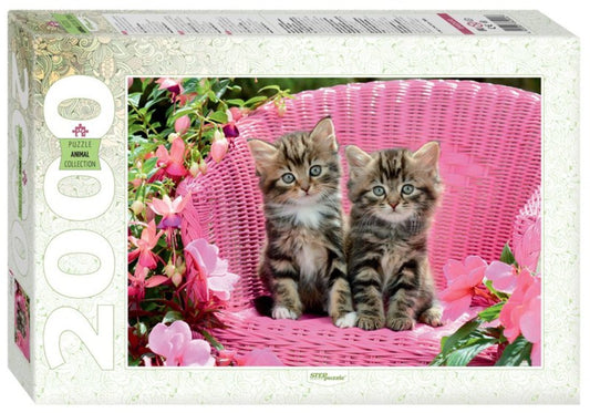 84044 Мозаика "puzzle" 2000 "Милые котята"