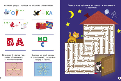 Чем заняться на каникулах.Вып.2.Лабиринты,схемы,головоломки
