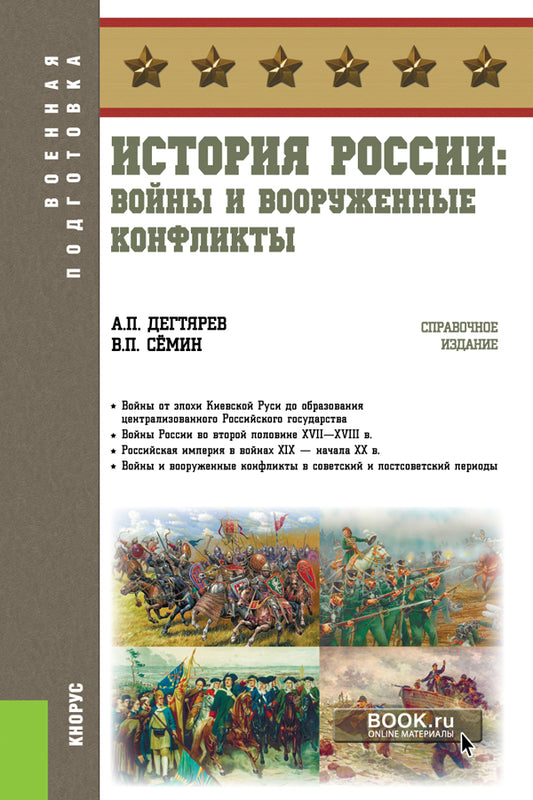 L'histoire de la Russie : des conflits entre vous et vous. (Бакалавриат). Справочное издание.