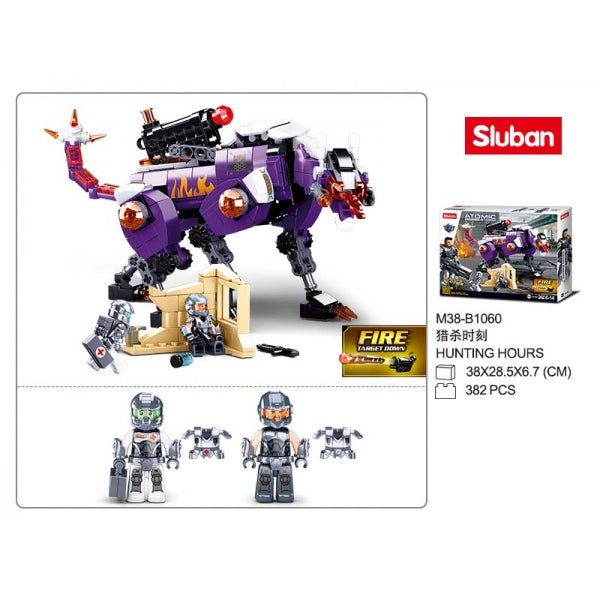 Constructeur en plastique. robot avec figurines, 382 jours. en Russie. cor. dans le cor.16шт