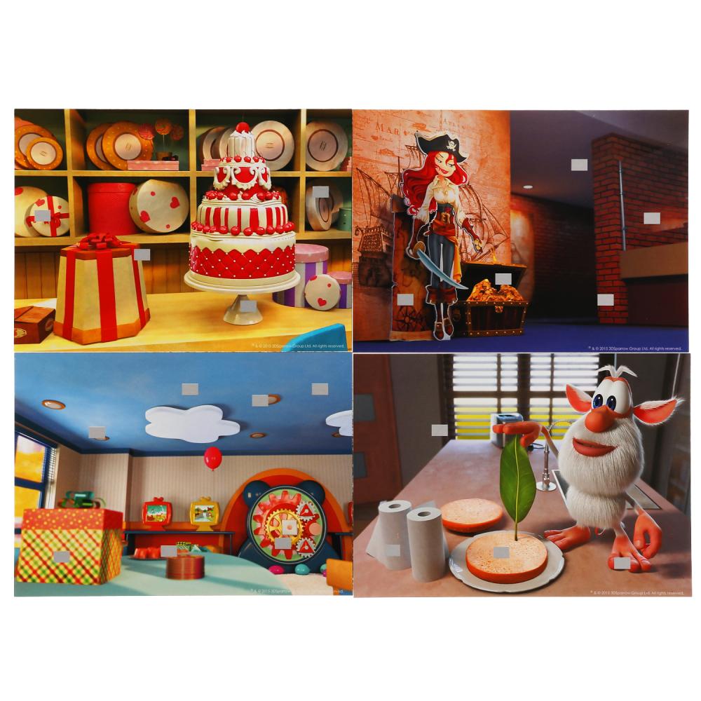 Bouba. Mettez les lèvres dans le coffre. Умные игры в кор.20шт
