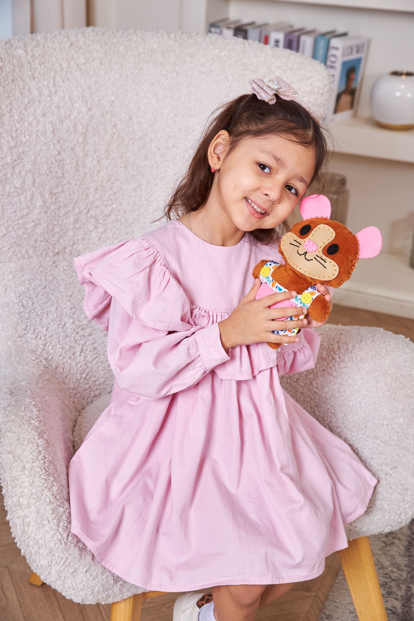 Набор для творчества. Peluche pour enfants "Хомяк"