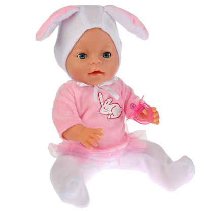 Пупс 40см, функц. на бат., пьет и писает, с аксесс., в ассорт. в кор. в кор.8шт