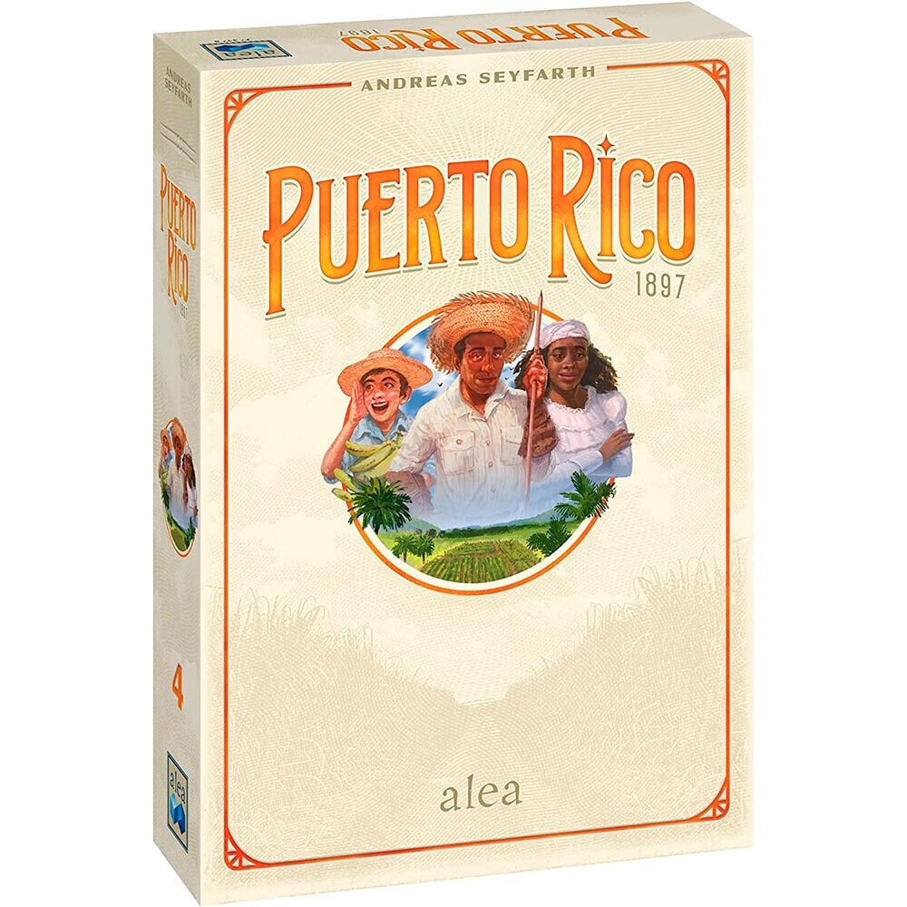 Ravensburger. Наст.игра "Puerto Rico 1897" (Пуэрто Рико) правила на англ. языке арт.27348