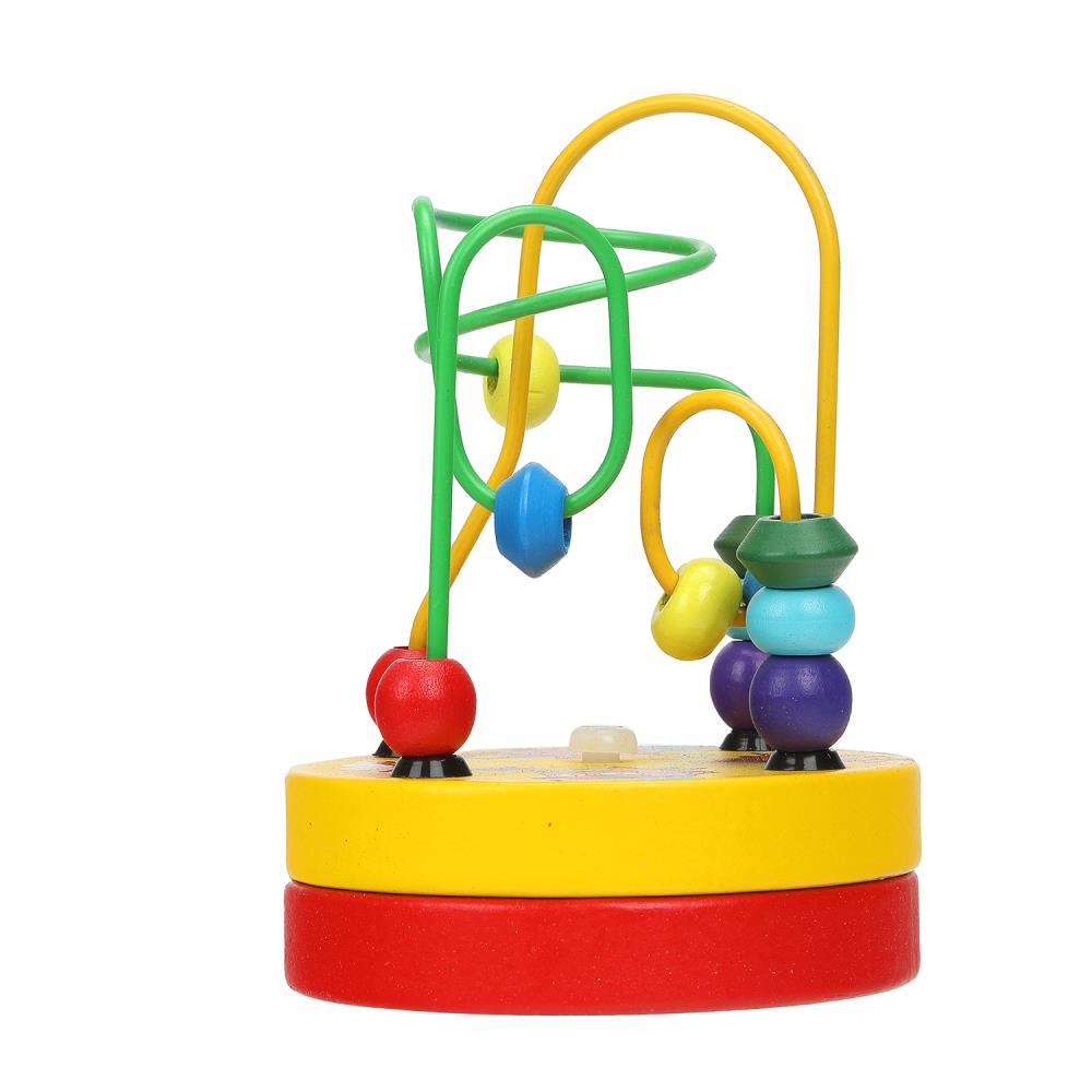 Игрушка деревянная Три Кота лабиринт, коробка Буратино в кор.125шт
