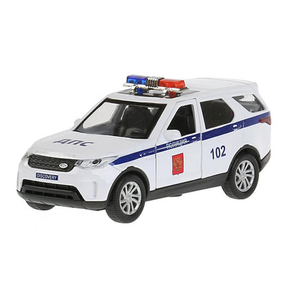 La machine en métal Land Rover Discovery est de 12 cm. double,icône,belle dans le cor. Technoparc dans le cor.2*36шт