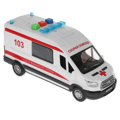 Machine en plastique pour FORD TRANSIT 16 cm, double, 3 boutons, cor. Parc technologique dans le cor.2*36шт