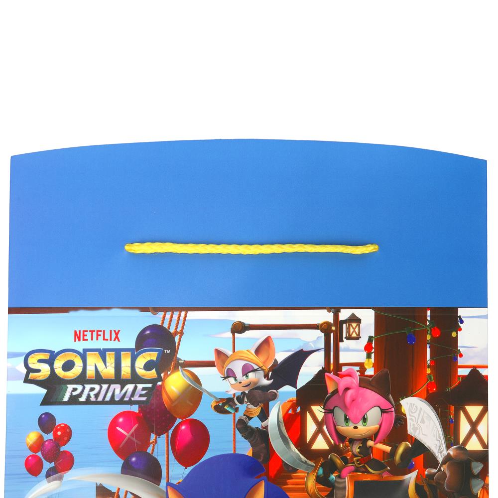 Пакет-коробка Sonic Соник m, 23*20*13 см ЧУДО ПРАЗДНИК в кор.8*12шт