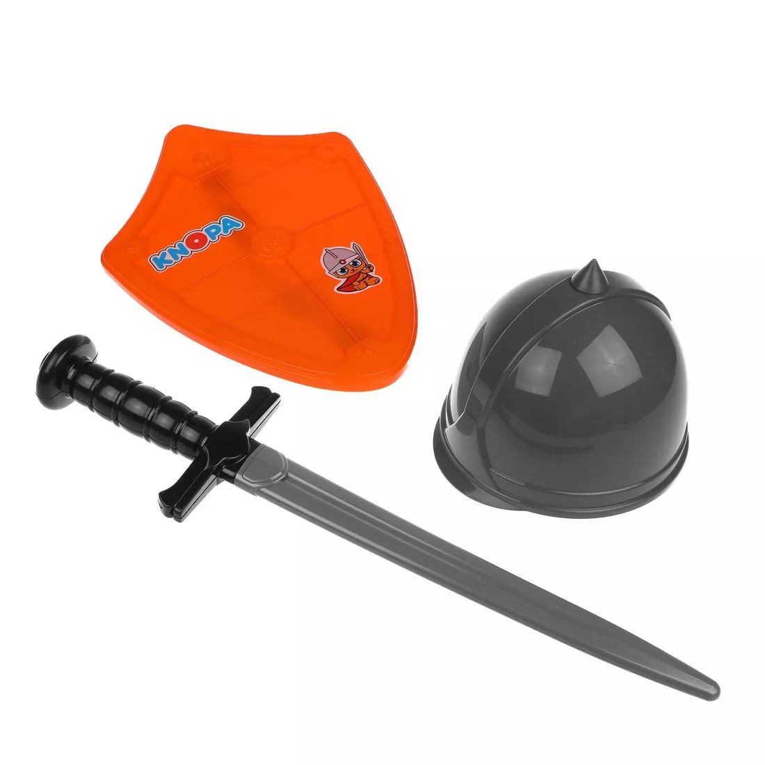 KNOPA. Набор оружия "Вояка" (шлем, щит и меч) арт.87015 /9 (Пластмастер)